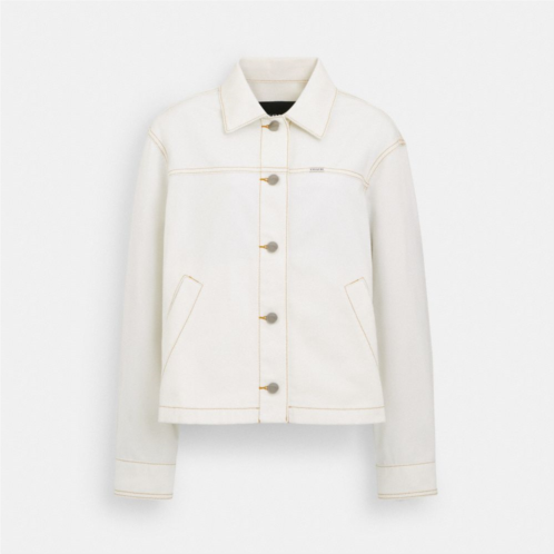 COACH Twill Utility Jacket In Organic Cotton And Recycled Polyester