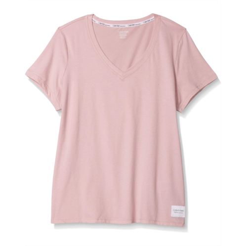 Womens Calvin Klein V-Neck T-Shirt
