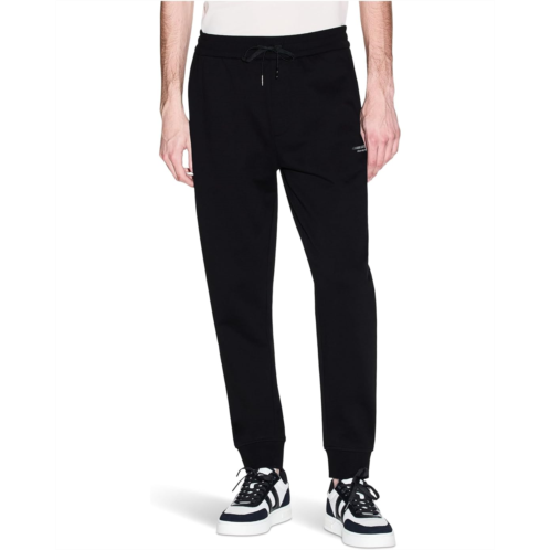 Mens Armani Exchange Milano/New York Logo Drawstring Joggers