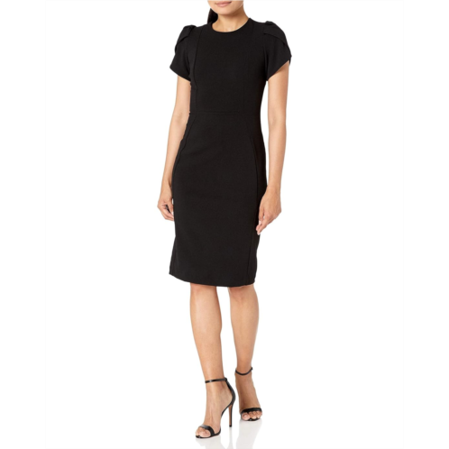 Calvin Klein Womens Essential Sleeveless Sheath