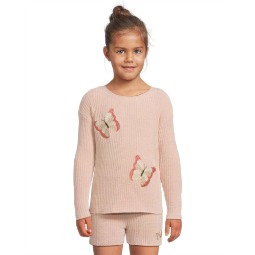 Barefoot Dreams Kids Cozychic Ultra Lite Toddler Butterfly Set(Toddler)