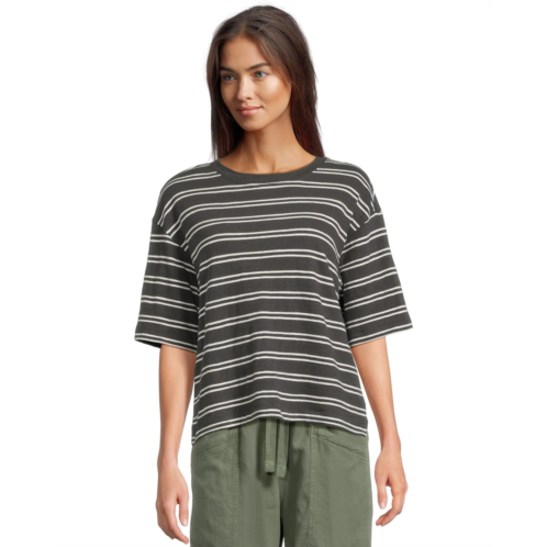 Womens Faherty Sunwashed Slub Vintage Tee