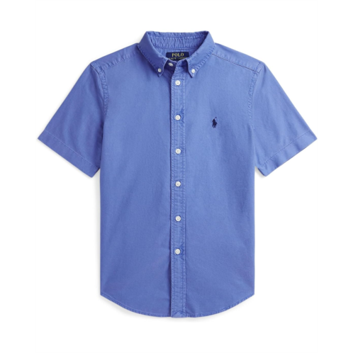 Polo Ralph Lauren Kids Cotton Oxford Short Sleeve Shirt (Big Kid)