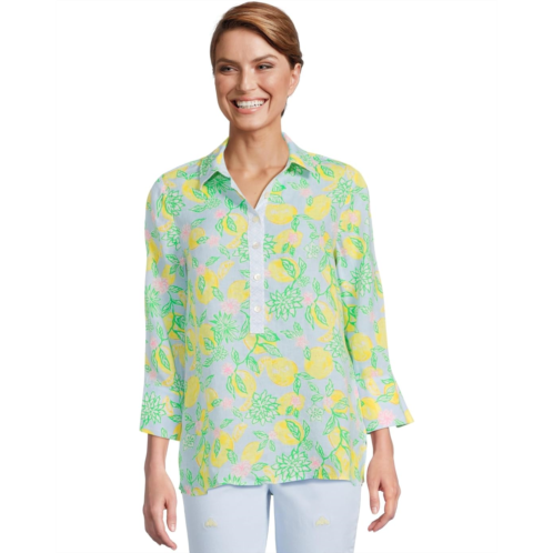 Womens Lilly Pulitzer Riverlyn Pieced Print Tunic