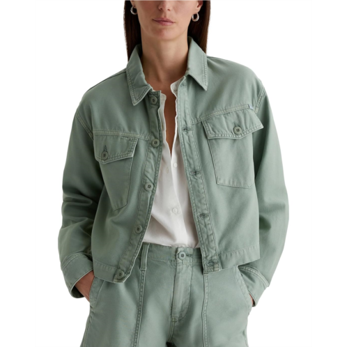 Womens AG Jeans Valleta Utility Shirt Jacket