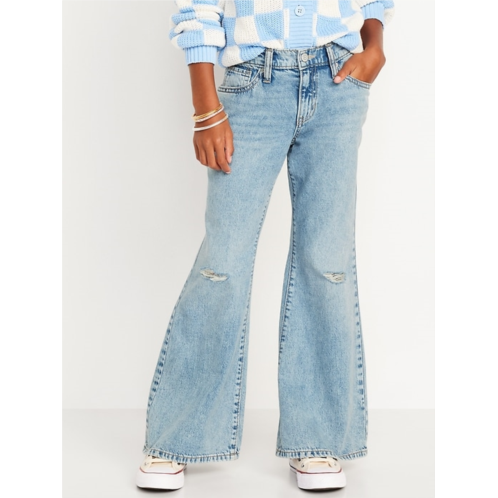 OldNavy High-Waisted Super Baggy Flare-Leg Jeans for Girls