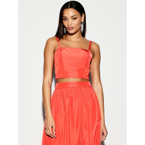 The Occasion by Old Navy Taffeta Cropped Tank Top