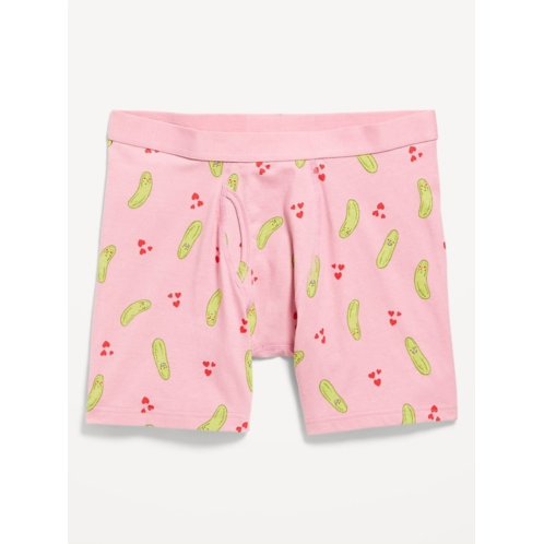 OldNavy Soft-Washed Valentine Print Boxer Briefs -- 6.25-inch inseam