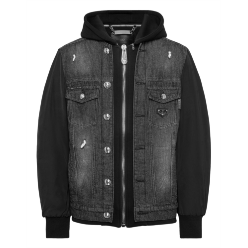 PHILIPP PLEIN denim jacket ls