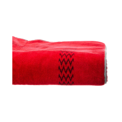 LANVIN logo jacquard wool towel