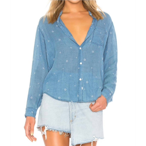 Rails ingrid top in indigo star