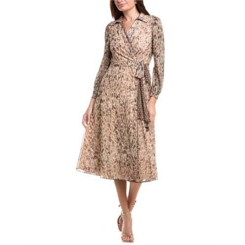 Laundry by Shelli Segal reversible wrap dress