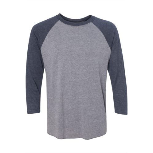 Next Level unisex triblend three-quarter raglan t-shirt