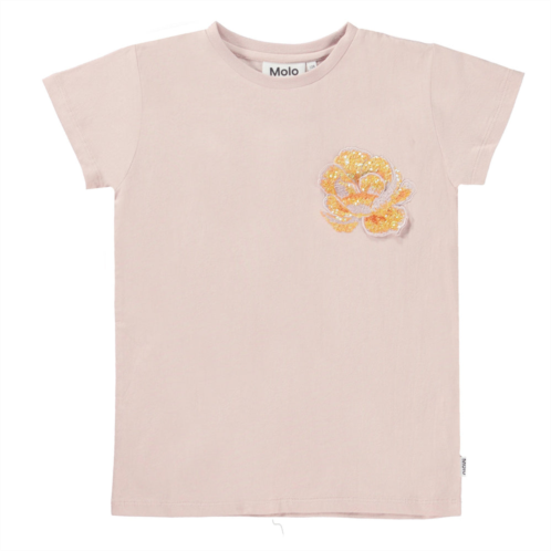 Molo ranva sequin roses t-shirt