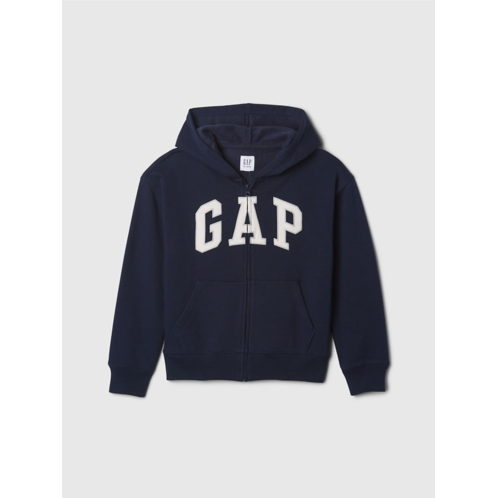 Kids Relaxed Gap Logo Zip Hoodie