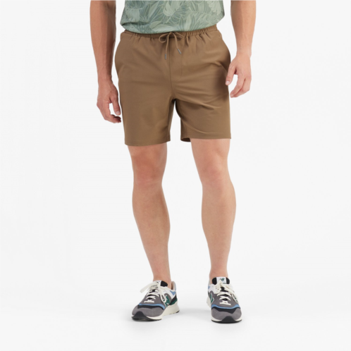 R.O.W. Mens Arise Shorts 7 in Stone Gray