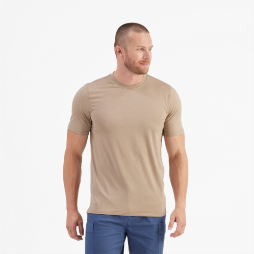 R.O.W. Mens David T-shirt Stone Gray
