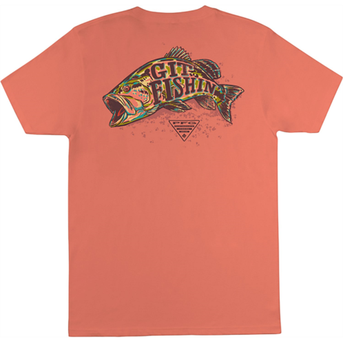 Columbia Sportswear Mens Performance Fishing Gear Fishin Short Sleeve T-shirt