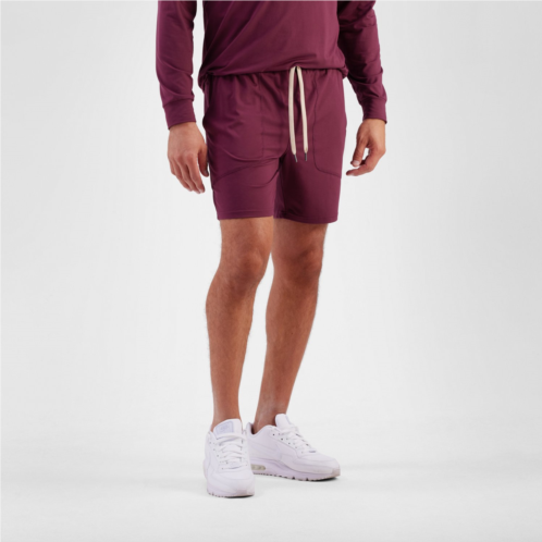 R.O.W. Mens Adam Cozy Shorts Nightshadow Blue