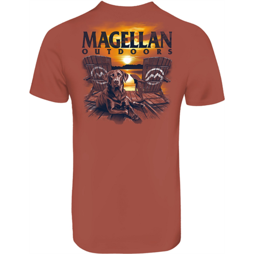 Magellan Outdoors Mens Deck Sunset T-shirt