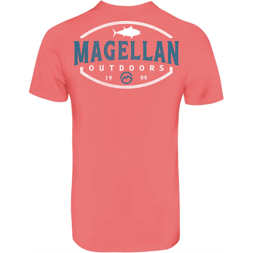 Magellan Outdoors Mens Mid Cut T-shirt Light Red 01