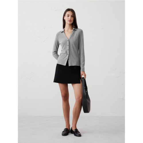 bananarepublic Collared Drop Needle Shirt