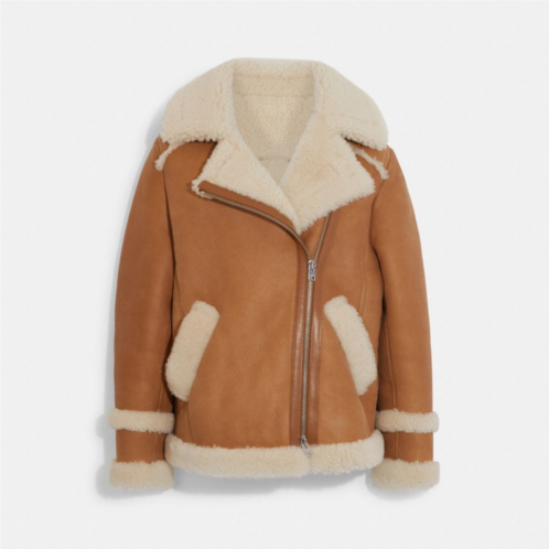 COACH Shearling Aviator