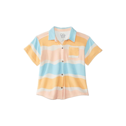 Chaser Kids Terrycloth Collared Shirt (Toddler/Little Kids)