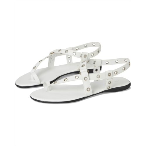 Womens Tory Burch Eyelet Toe Ring Sandals