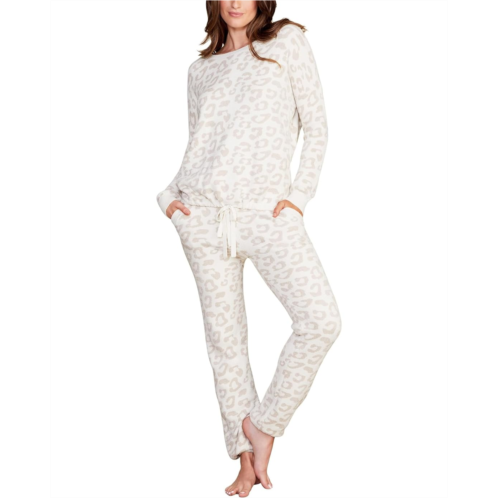 Womens Barefoot Dreams Ultra Lite Barefoot in the Wild Track Pants