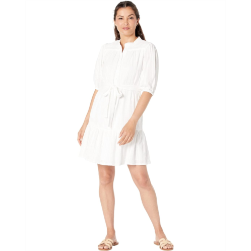 Womens Maggy London Cotton Mini Fit-and-Flare