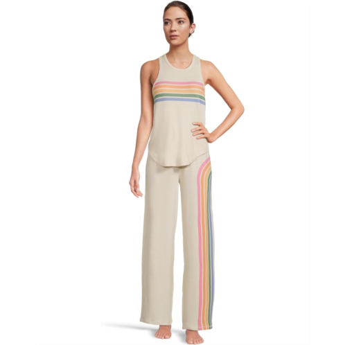 P.J. Salvage Womens PJ Salvage Pj Set Over The Rainbow