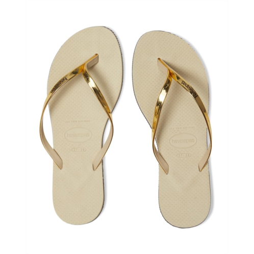 Womens Havaianas You Metallic Flip Flop Sandal
