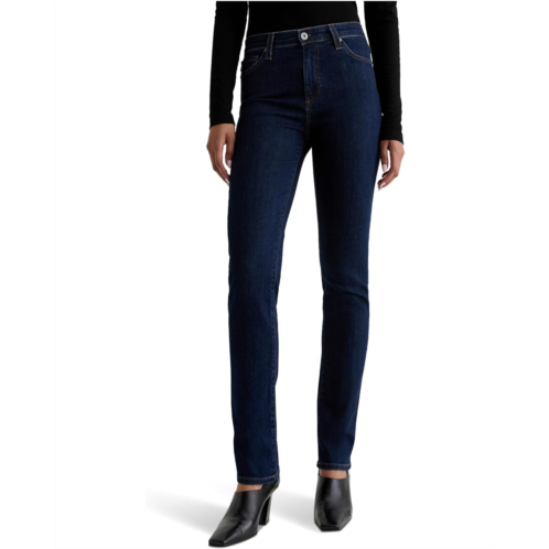 AG Jeans Mari Mid Rise Straight Extended In Modern Indigo