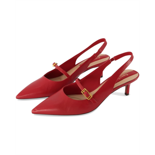 Womens Franco Sarto Khloe Pointed Toe Slingback Kitten Heel