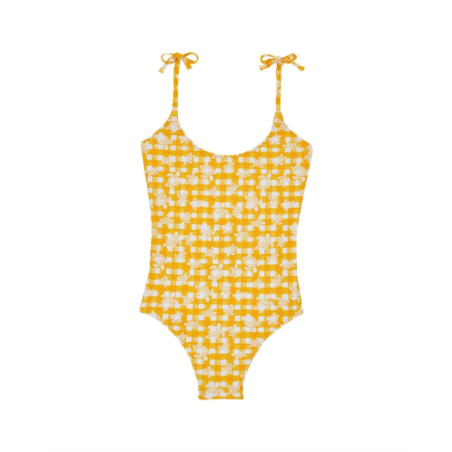 Vilebrequin Kids Delizia Ronde Des Tortues Vichy (Toddler/Little Kid/Big Kid)