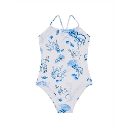 Vilebrequin Kids Medusa & Shells Swim Jersey Stretch (Toddler/Little Kid/Big Kid)