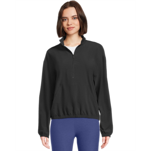 Womens Beyond Yoga In Stride 1/2 Zip Pullover