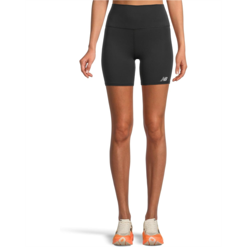 Womens New Balance Harmony High-Rise Shorts 6