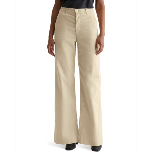 AG Jeans Deven Ultra High Rise Wide Leg in Opal Stone