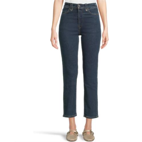 Womens Levis Womens Wedgie Straight Western