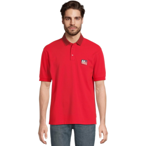 Womens Armani Exchange Small Logo Polo