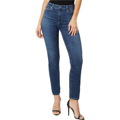 AG Jeans Mari High Rise Slim Straight in Aura