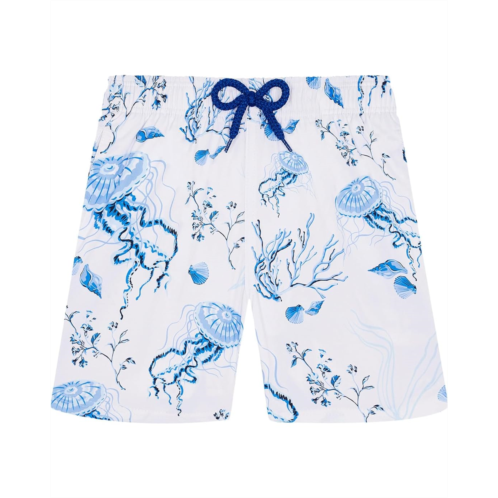 Vilebrequin Kids Medusa And Shells Stretch Fabric Printed (Toddler/Little Kid/Big Kid)
