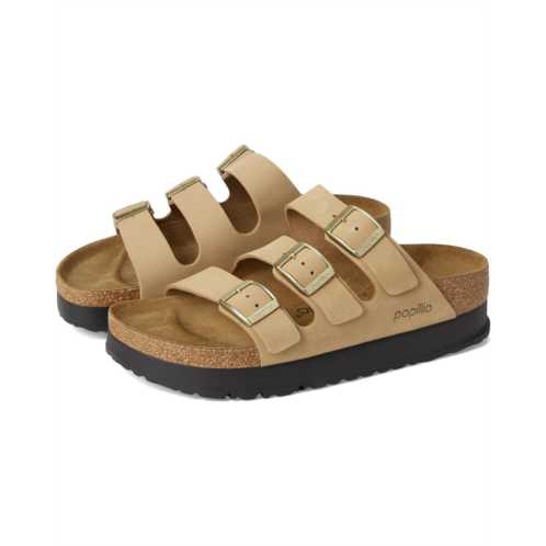 Womens Birkenstock Papillio by Birkenstock Florida Platform - Nubuck