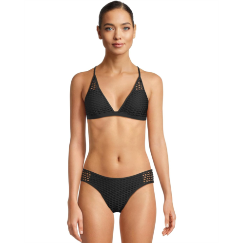 BECCA Castaway Luna Textured Halter Top