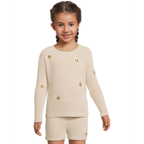 Barefoot Dreams Kids Cozychic Ultra Lite Toddler Bee Set(Toddler)
