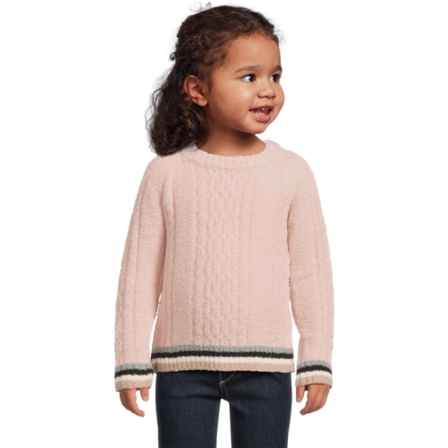 Barefoot Dreams Kids CozyChic Sporty Rib Cable Pullover(Toddler)