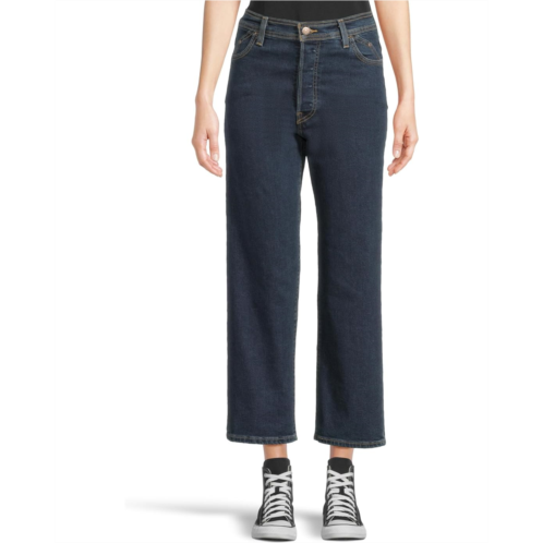 Levi s Womens Riveted Ribcage Straight Ankle