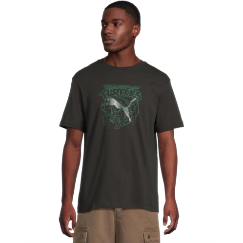 Mens PUMA Teenage Mutant Ninja Turtles Relaxed Graphic T-Shirt
